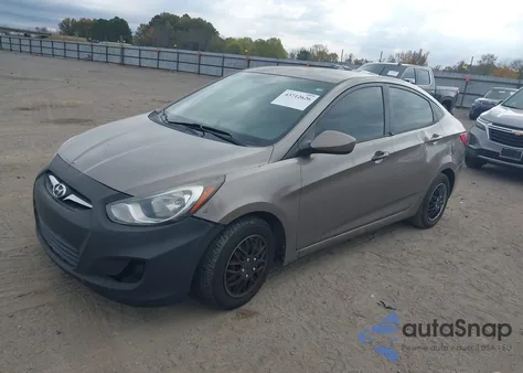 2012 Hyundai Accent Gls из США, поврежденный, VIN KMHCT4AE8CU205435
